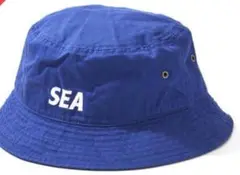 WIND AND SEA BUCKET HAT SEA BLUE