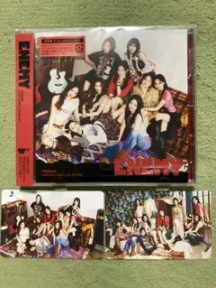 TWICE enemy 通常盤　開封済み　トレカ付き　シリアル無し
