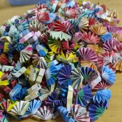 ハンドメイド　ミニ扇子、扇　L 300