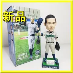 イチロー 引退試合記念 ボブルヘッド 引退 ファイナルゲーム 新品 マ f3T2
