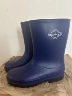 mont-bell モンベル　長靴　19㎝　ブルー　青