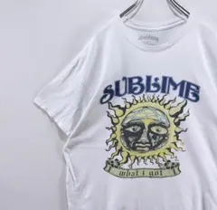 US古着 SUBLIME サブライム バンドTシャツ バンT 白 XL
