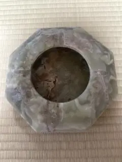 八角形の石製灰皿