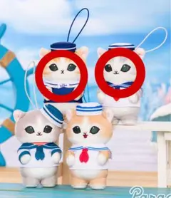 バラ売り　mofusand モフサンド　セーラーにゃん　ネイビー