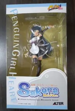 (未使用･未開封品)　ペンギン娘はぁと 南極さくら ゴスロリ浴衣Ver. (1/8スケールPVC塗装済み完成品) ar3p5n1 Amazon | ペンギン娘はぁと 南極さくら ゴスロリ浴衣Ver. (1/8