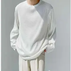 KOTRBOY リブ ホワイト 長袖カットソー 大きいサイズ 2ＸＬ