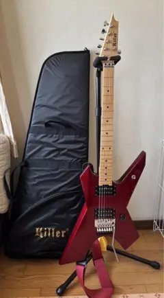 美品 Killer KG-Exploder Ⅱ ギター　変形　デリシャスレッド