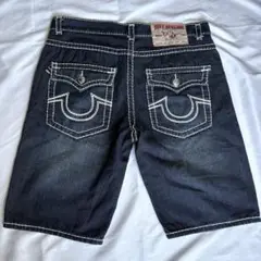 TRUE RELIGION JOEY SUPER T デニム ハーフパンツ 38