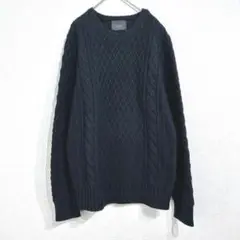 METEOR ニット セーター プルオーバー ブラック