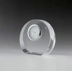 クリスタルクロック　置時計