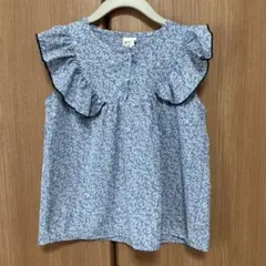 ブルーのレーストップス　110センチ