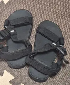 THE NORTH FACE ブラック サンダル(17cm)
