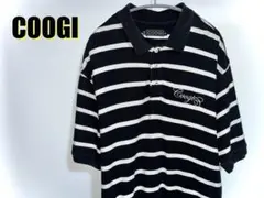 coogi クージー　ポロシャツ　ボーダー　ゆるダボ　ＸＬサイズ