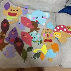 壁面飾り 秋 遠足  お芋掘り    大きく飾れます Amazon.co.jp: 壁面飾り 秋壁面 芋掘り遠足 : おもちゃ