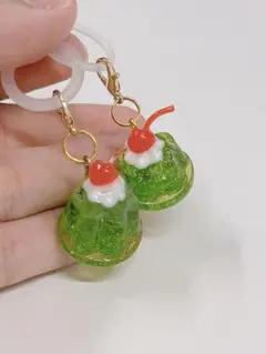 レジン　アンブレラマーカー　クリームソーダ　No.21