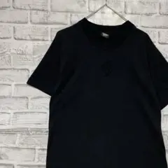 USA製90sヴィンテージTシャツ！シングルステッチ　ブラック半袖古着M27