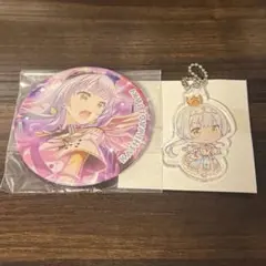 オンゲキ 柏木咲姫 アクリルキーホルダー 缶バッジ 2点セット