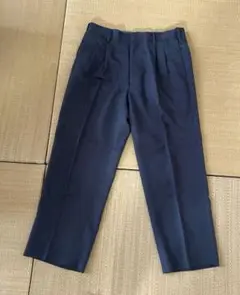 ダークグレープリーツ入り スラックス