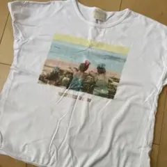 ZARA Tシャツ サイズ7 海辺の風景プリント