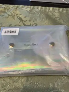 MAQuillAGE 透明ポーチ マキアージュ