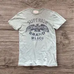 値下！デニムアンドサプライ　ラルフローレン　Tシャツ　美品　インド綿