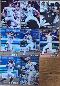 プロ野球チップスカード2025　第2弾 □マーリンズ　8枚