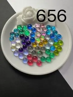 656ガラスナギット　ダイクロmix