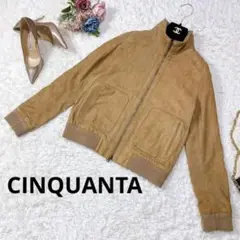 CINQUANTA チンクアンタ ゴートレザー ジャケット ブルゾン