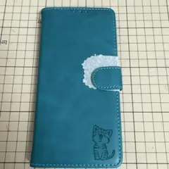 OPPO Reno10 Pro 5G ケース 手帳型 ターコイズ