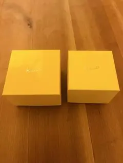 K.uno リング ボックス　イヤリングボックス　紙袋