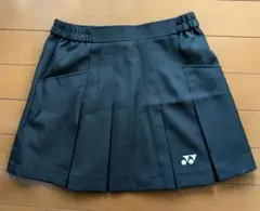 ヨネックス プリーツスカート 黒