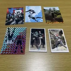 仮面ライダー　カード　カルビー　まとめ売り6枚
