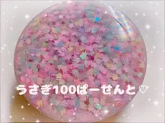 うさぎ100ぱーせんと