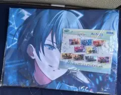 プロセカ　あんスタ　青柳冬弥　瀬名泉　セガラッキーくじB賞ビッグビジュアルタオル