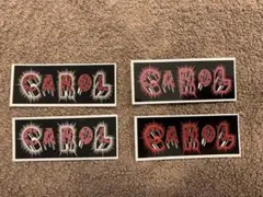 ラスト1セット 小ステッカーCAROL 矢沢永吉 耐水耐紫外線 マックショウ
