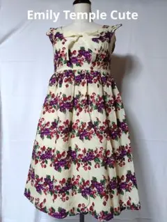 Emily Temple Cute★ぶどう柄のドレス