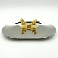 美品 MIKIMOTO ミキモト 熊 クマ シーソー トレー ベアー トレイ