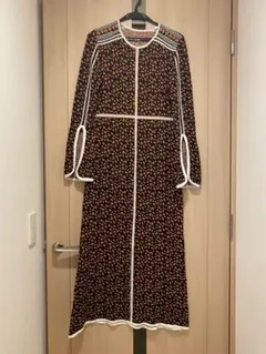 Mame キンモクセイ　ニットワンピ mame kurogouchi 金木犀ニットワンピース