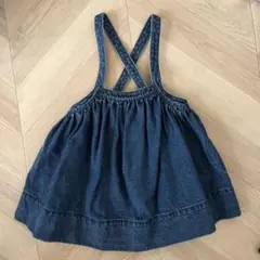 soor ploom デニム 吊りスカート 美品