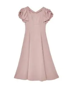 Rosé Muse tack puffsleeve onepiece