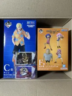ワンピース　一番くじ　未来島エッグヘッド　C賞F賞セット　F賞イワンコフ確認済み