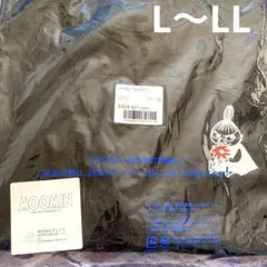 【新品】ムーミン　リトルミイ　Tシャツ　ブラック　L〜LLサイズ