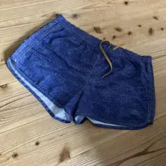 adidas climalite デニム風ショートパンツ　サイズO