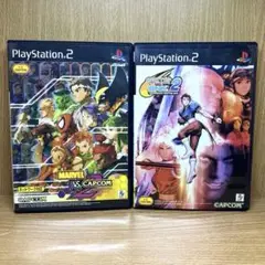 ps2 マーヴルVS.カプコン2 & CAPCOM VS. SNK 2 セット