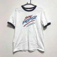 ニコアンド ペプシコラボ Tシャツ ホワイト Mサイズ相当