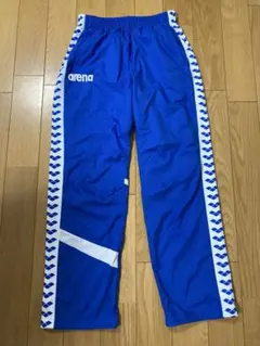 arena トレーニングパンツ Mサイズ 青