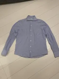 ★美品★Giannettoコットンリネン カッタウェイシャツ 39 15 1/2