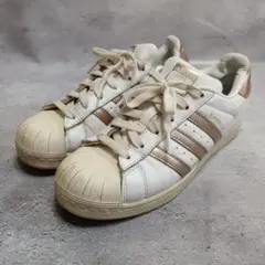 アディダス adidas SUPER STAR スニーカー【24.0】ゴールド