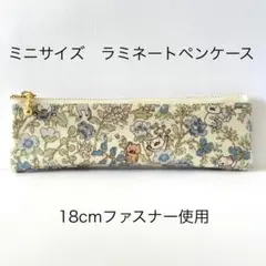 ちょこっとだけ入れるラミネートのペンポーチ（ポケット付き）