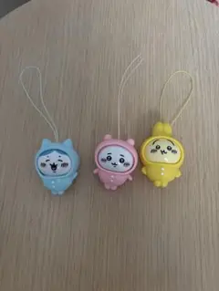 ちいかわ　パジャマパーティーズ　マスコットガチャ　3種セット